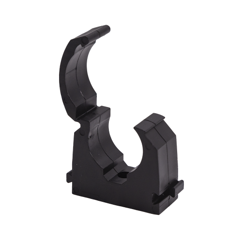 Single Hinged Clip - Black