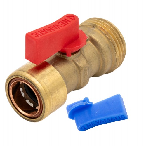 Straight Washing Machine Valve