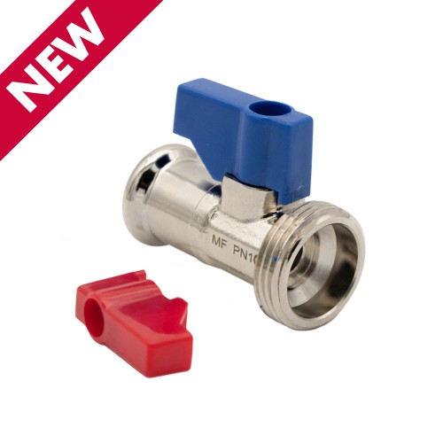 Straight Washing Machine Valve