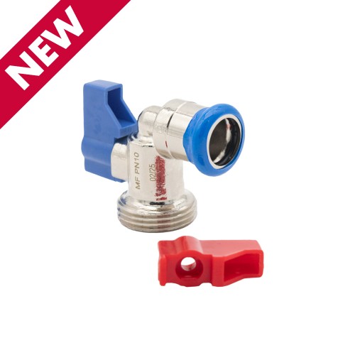 Angled Washing Machine Valve