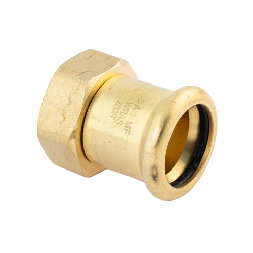 Straight Swivel Connector Cu x Fi 