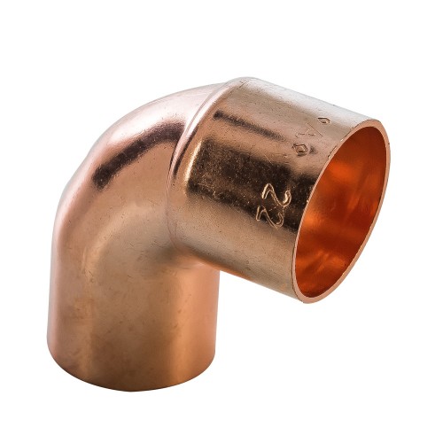 End Feed Fittings Copper Elbow MI X C Plumbing Pipe Fittings WRAS Approved 