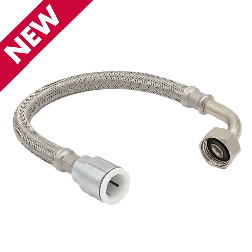 F x C  Bent Flexi Tap Connector Pushfit