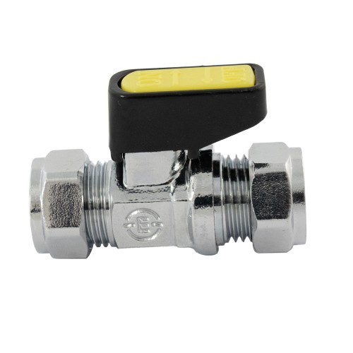 Straight C + C Mini Ball Valve