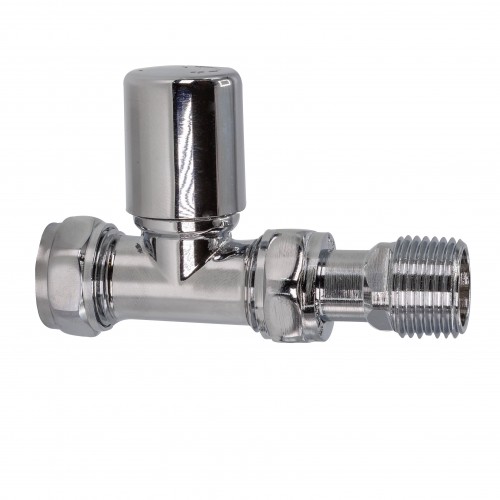 Straight Radiator Valve (Single)