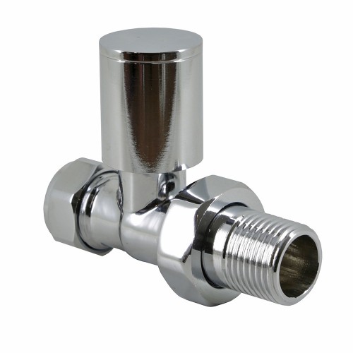 Luxury Straight Manual Radiator Valve