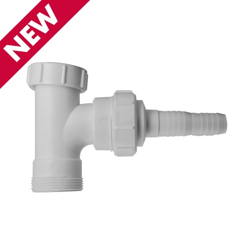 Swivel BSP Swept Tee w/ Nozzle