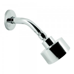 Base Shower Arm & Single Function Shower Head