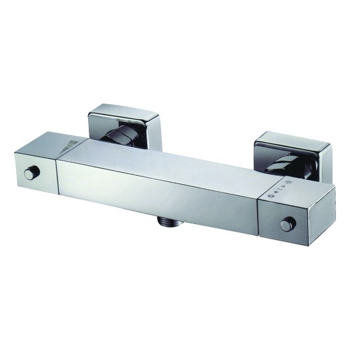 Rieta Square Bar Shower Valve CP