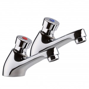 Base Non Concussive 01 Basin Taps (pair)