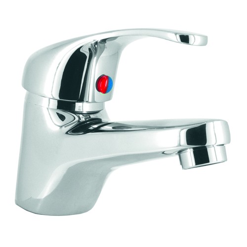 Base Contemporary Mono Basin Mixer w/ Clicker Waste