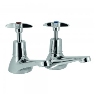 Base Crosshead Bath Taps CP (pair)