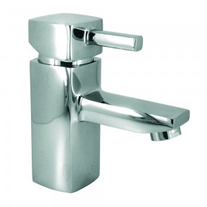 Cubica Mono Basin Mixer cw Clicker Waste CP