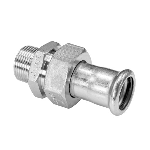 3-pcs Male Thread Union